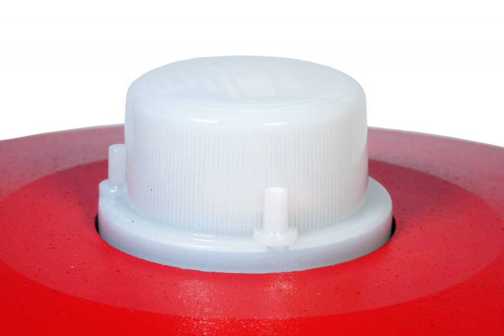 Obstruction light GPS antenna radome.