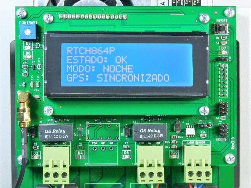 Controller for obstruction lights display.